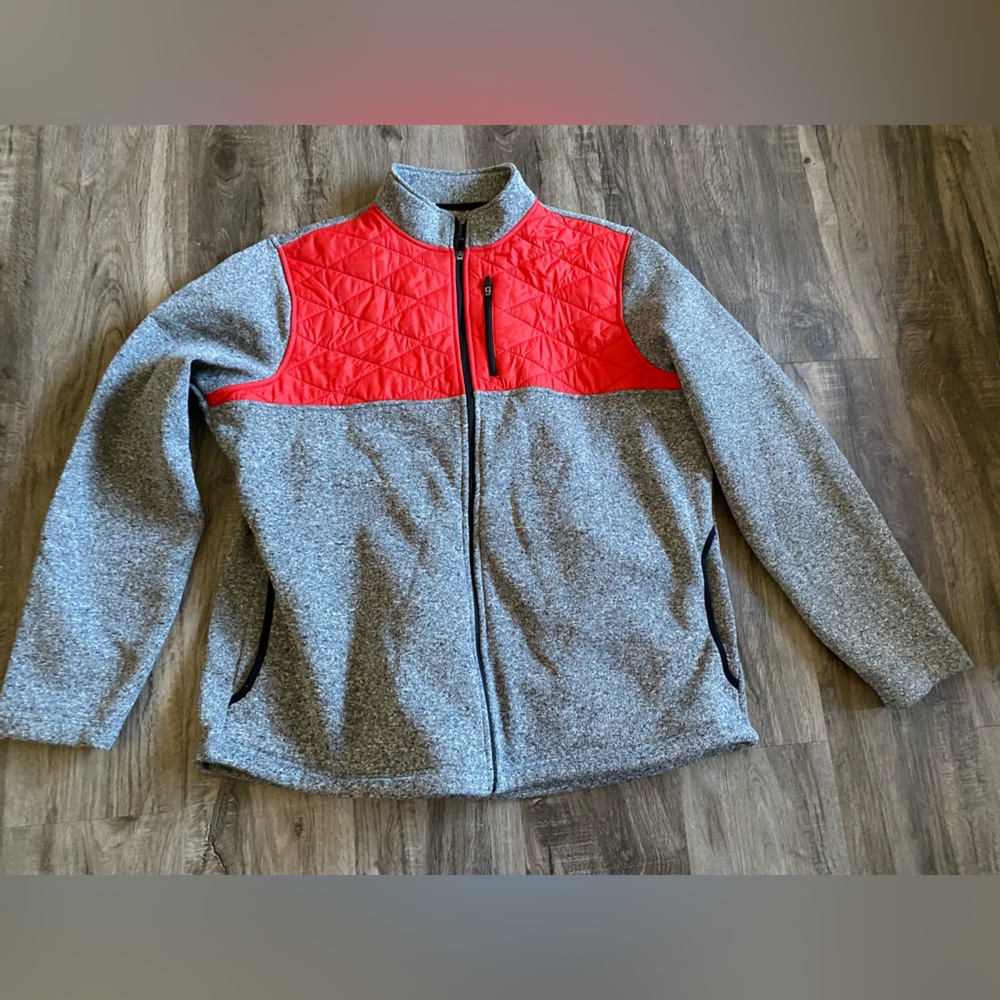 Zyia Gray and Red Women's Jacket